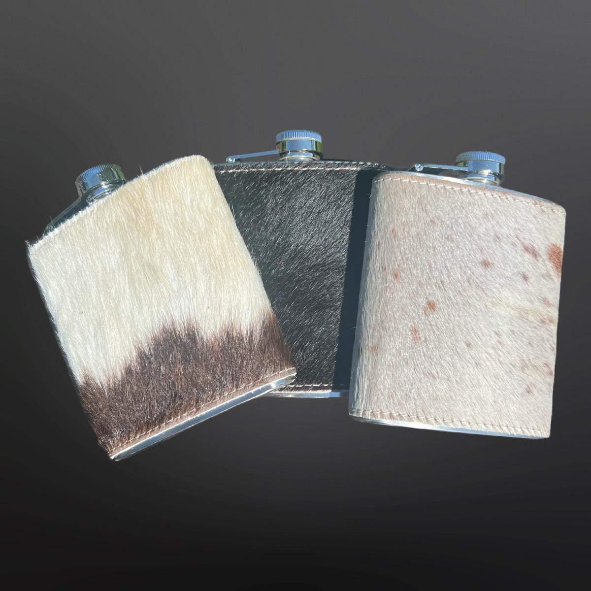 Cowhide Stainless Steel Flask