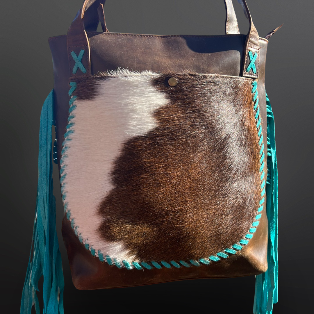 Leather and cowhide clearance purses