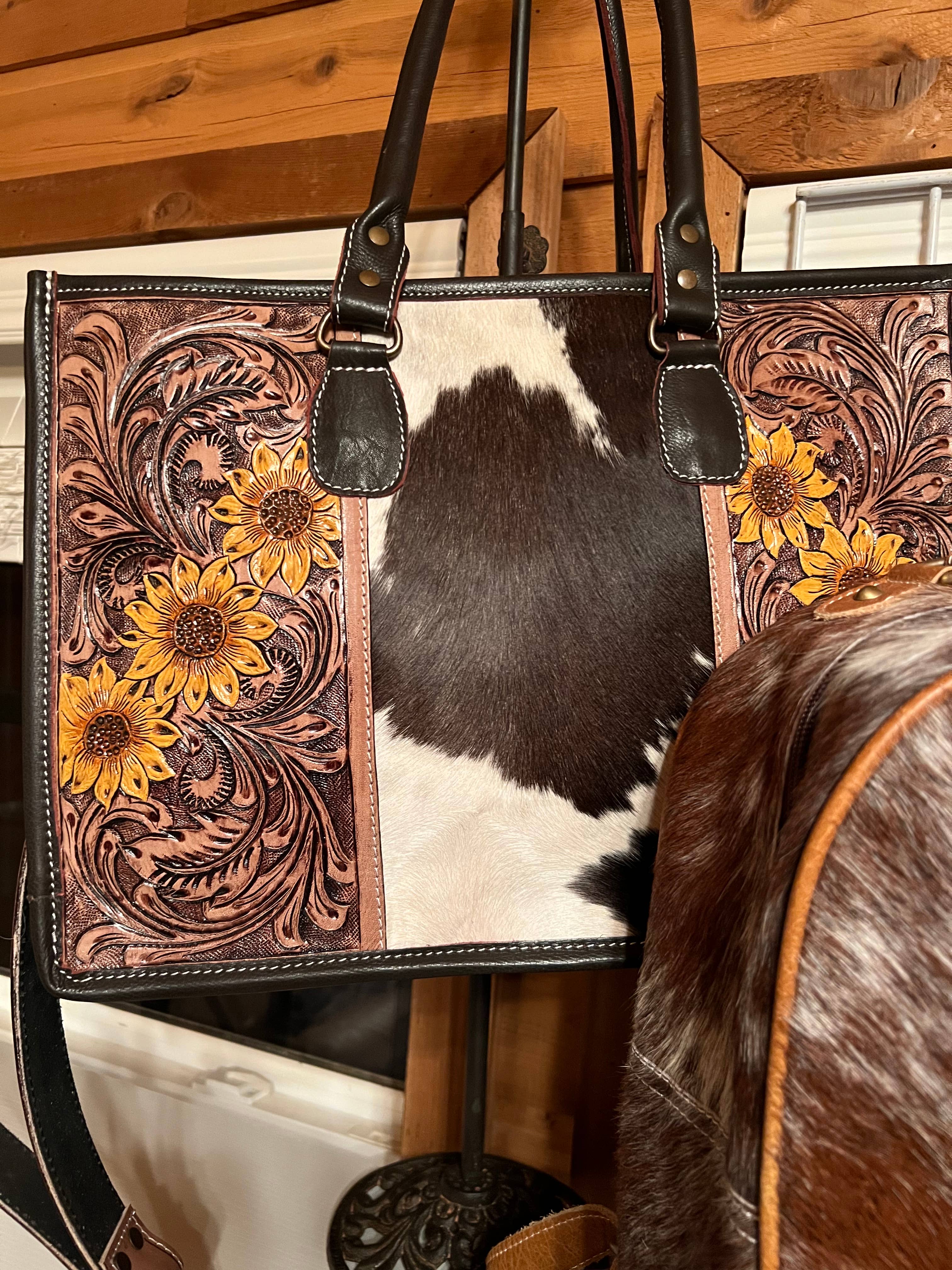 Cowhide Backpack – The Whole Herd